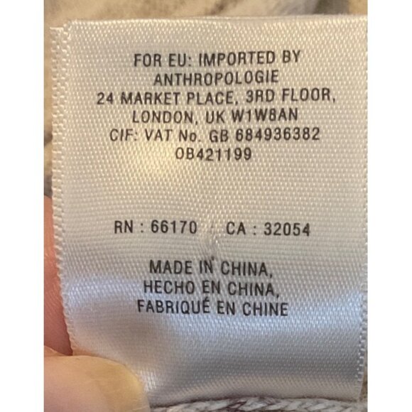 Anthropologie | Moth Sweater, Size Large, Front Pockets with Felt Buttons - Picture 10 of 10